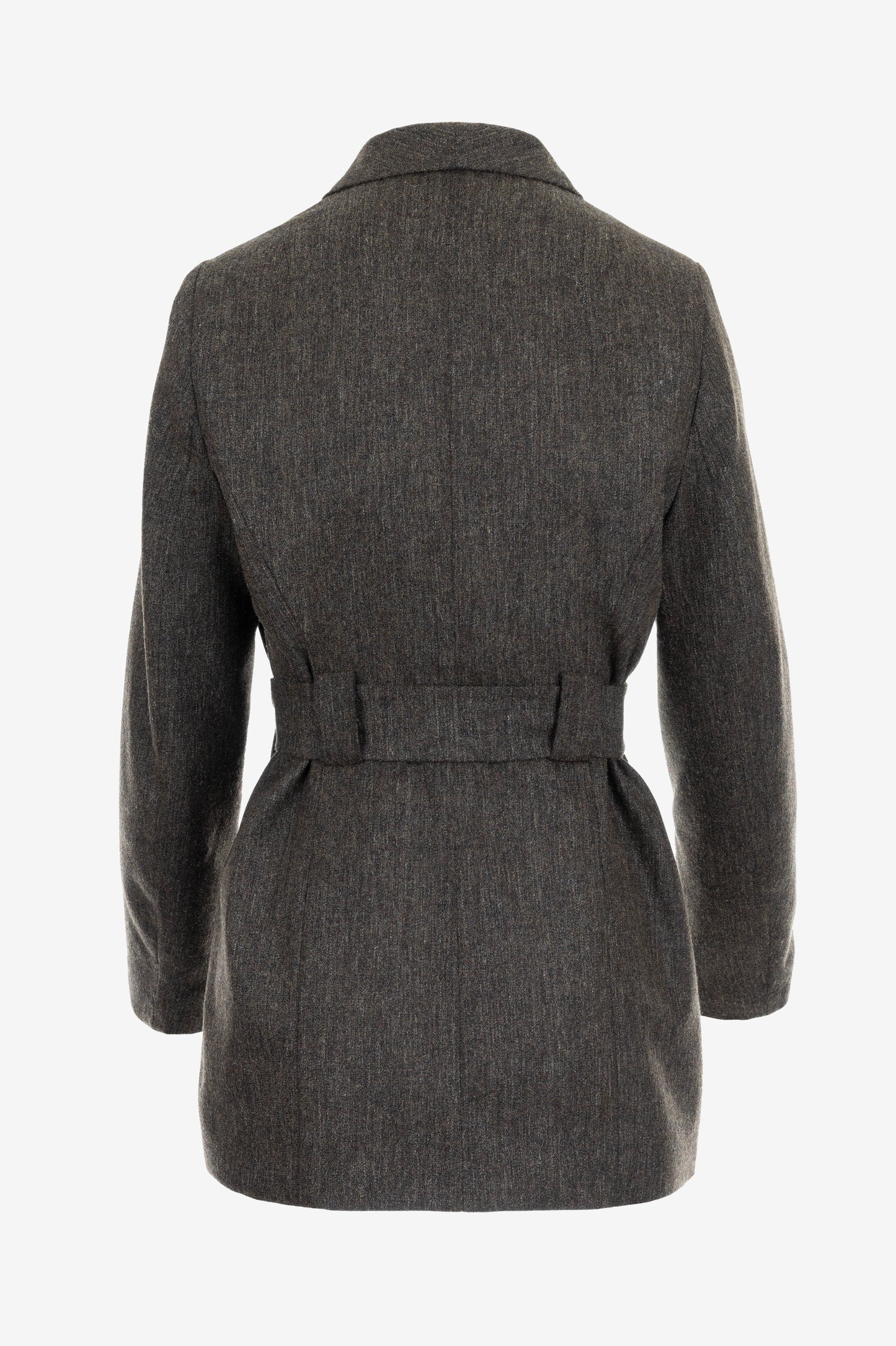 Virgin wool Jacket with Belt