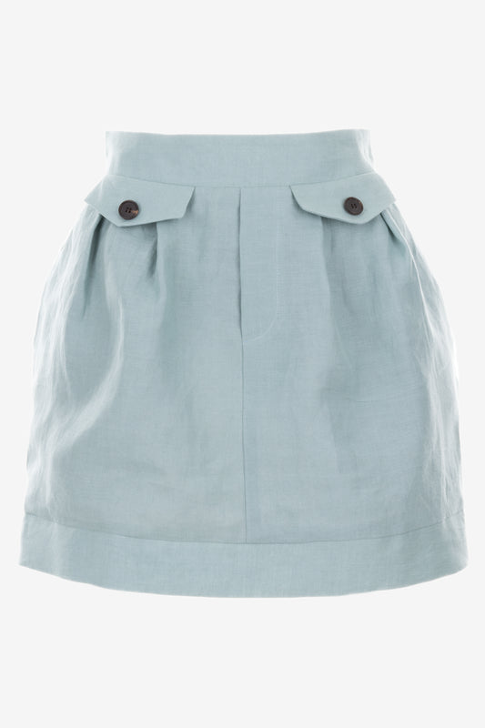 Mini Skirt with Button Details
