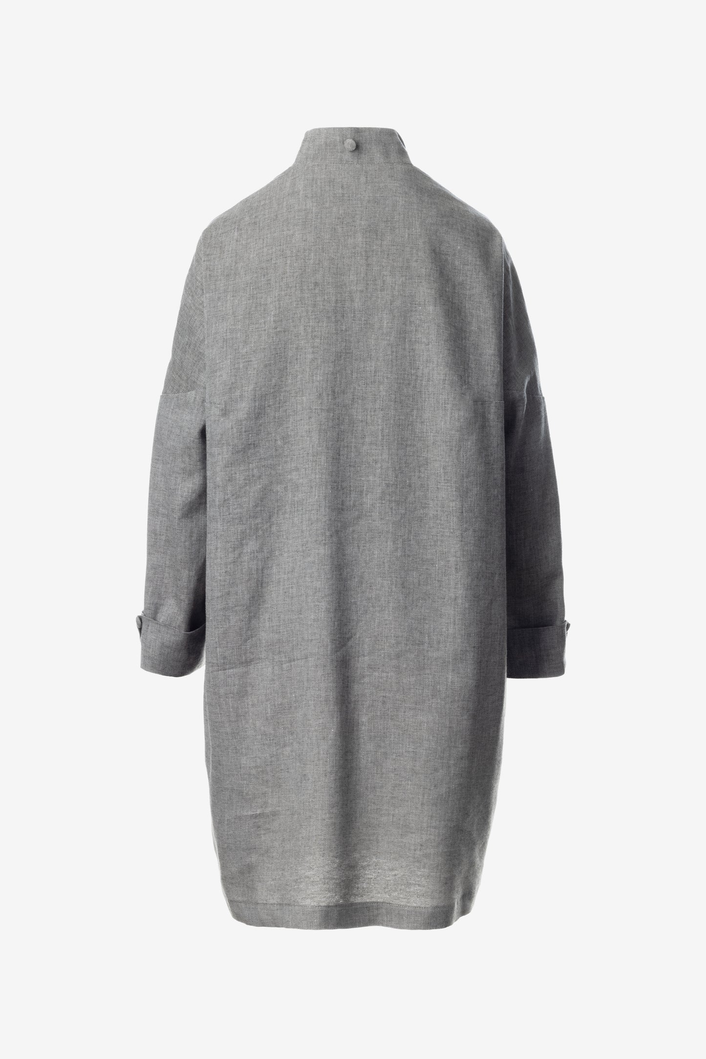 Linen Harem Pants with Front Button Closure and Back Flap Pockets – Low Waist Design by Jana Coshe