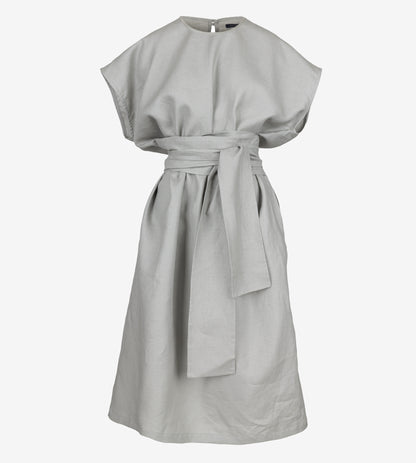 Linen Dress with Pockets and belt