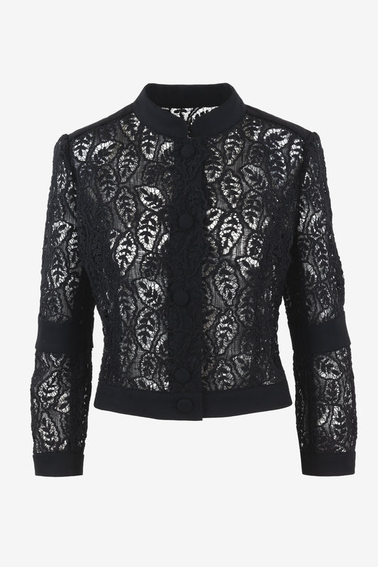 Floral-Lace Jacket