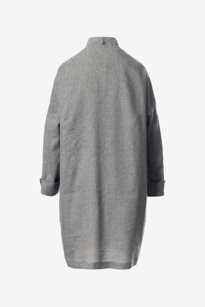 Linen Harem Pants with Front Button Closure and Back Flap Pockets – Low Waist Design by Jana Coshe