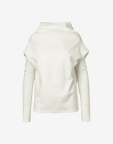 Ivory Sculptural Turtleneck - For Women Who Show Up